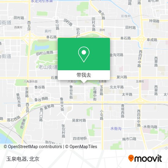 玉泉电器地图