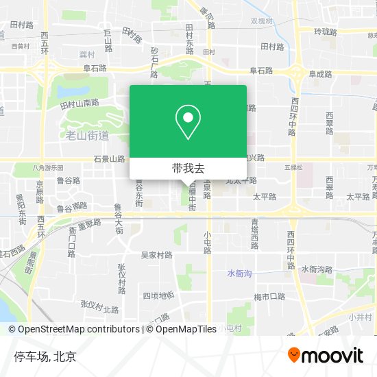 停车场地图