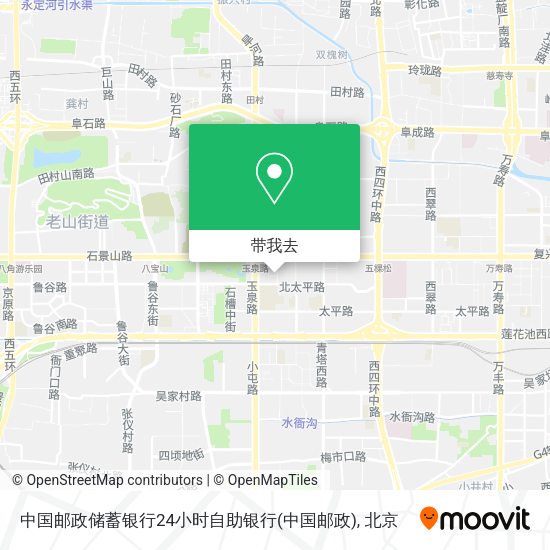中国邮政储蓄银行24小时自助银行地图