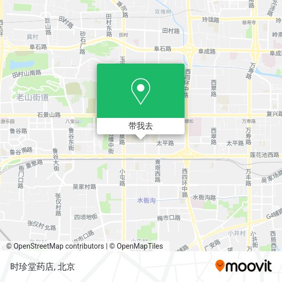时珍堂药店地图