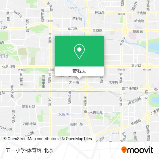 五一小学-体育馆地图