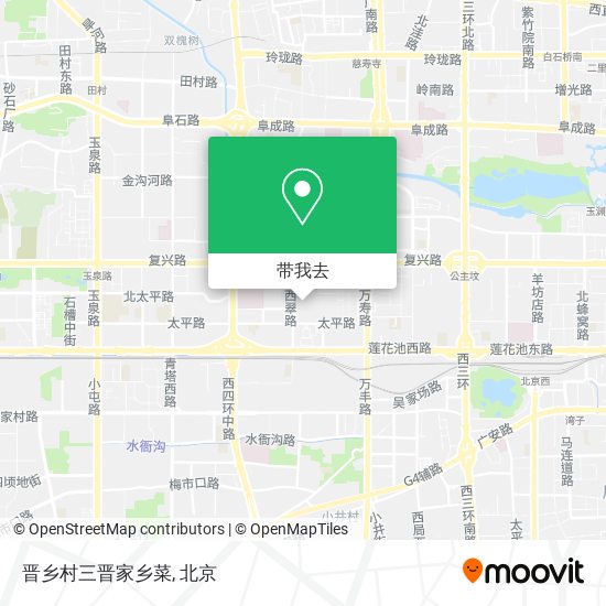 晋乡村三晋家乡菜地图