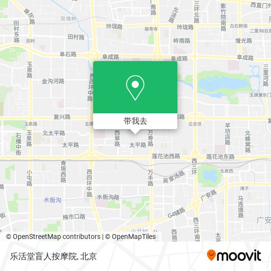 乐活堂盲人按摩院地图