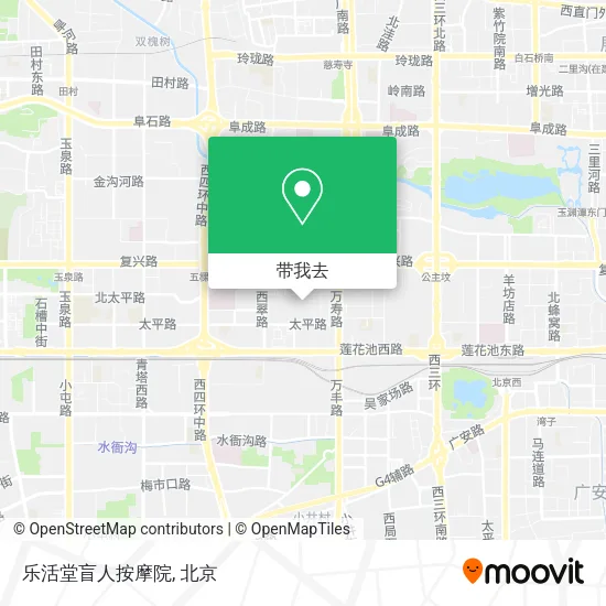 乐活堂盲人按摩院地图