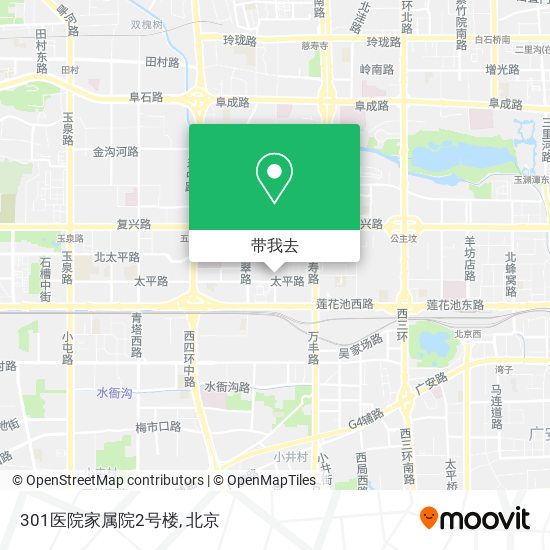301医院家属院2号楼地图