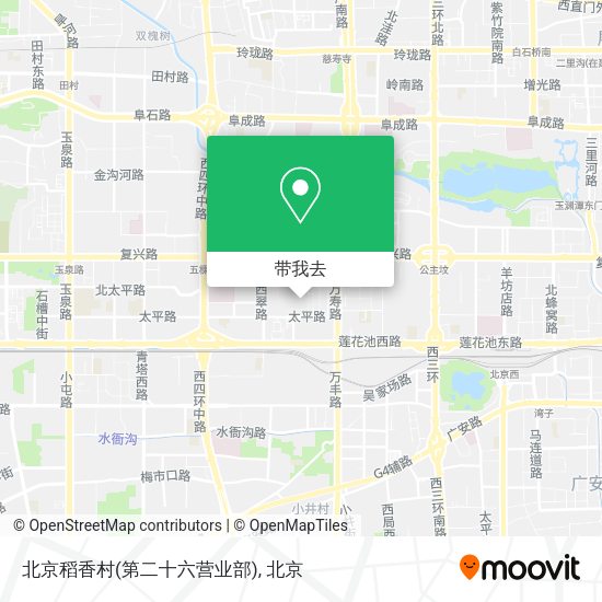 北京稻香村(第二十六营业部)地图