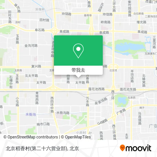 北京稻香村(第二十六营业部)地图