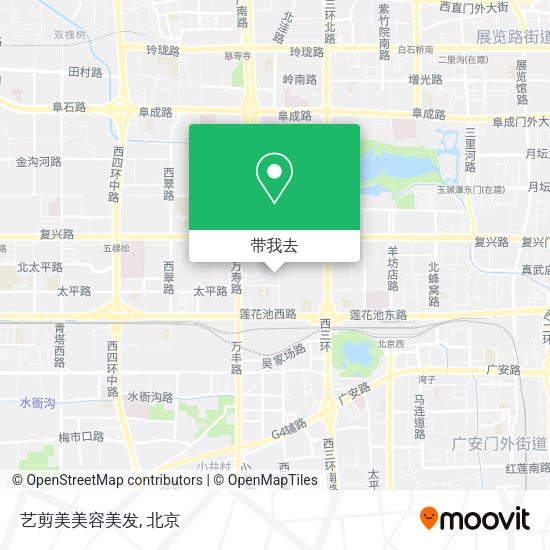 艺剪美美容美发地图