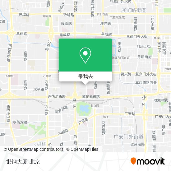 邯钢大厦地图