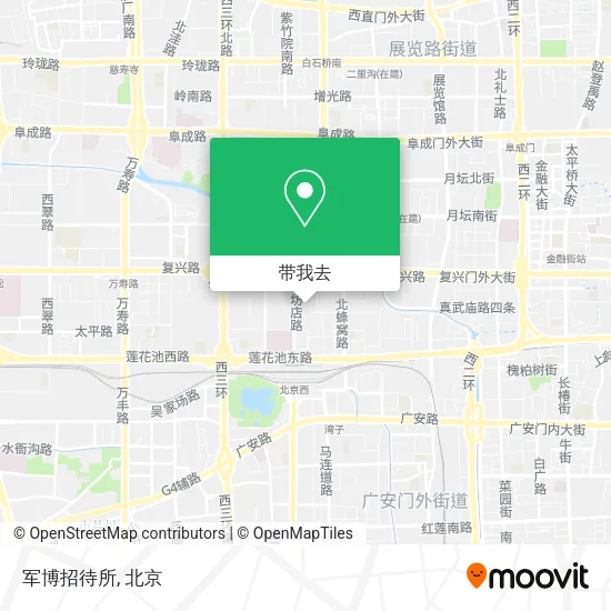 军博招待所地图