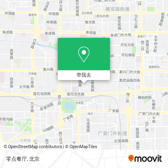 零点餐厅地图