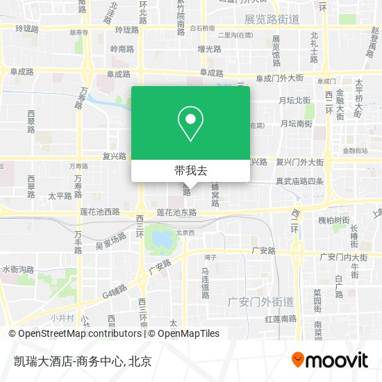 凯瑞大酒店-商务中心地图