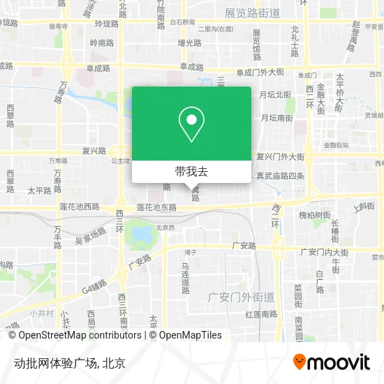 动批网体验广场地图