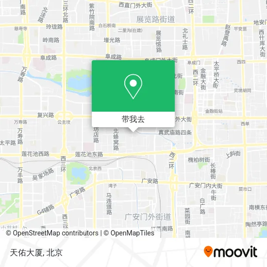 天佑大厦地图