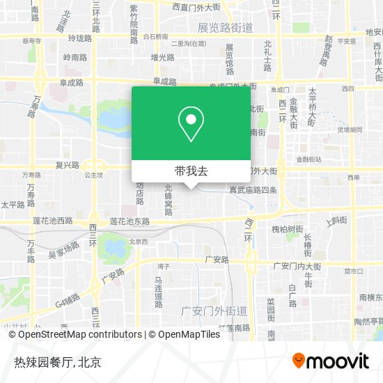 热辣园餐厅地图
