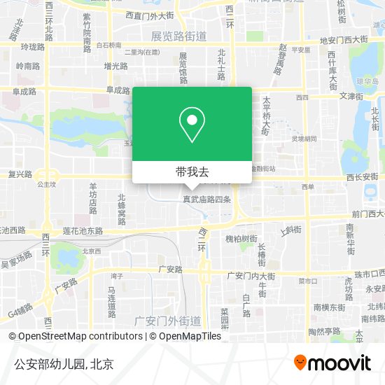 公安部幼儿园地图