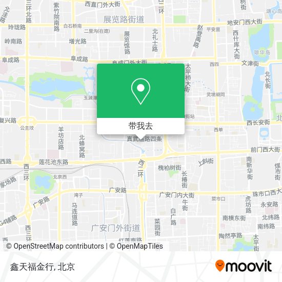 鑫天福金行地图