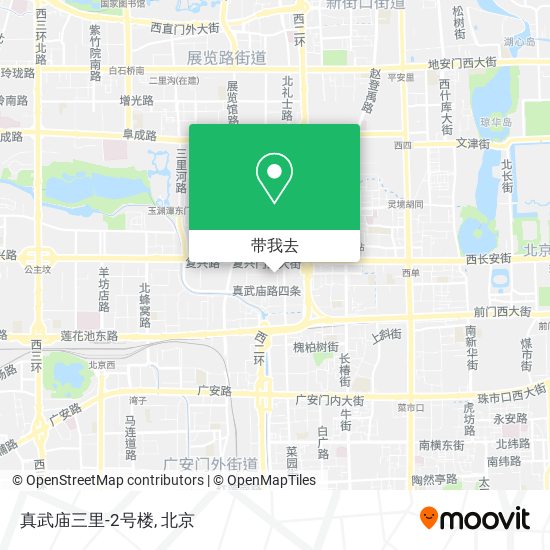 真武庙三里-2号楼地图