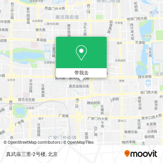 真武庙三里-2号楼地图
