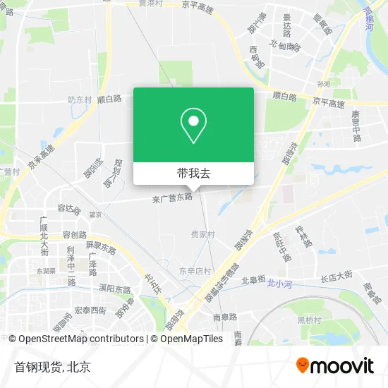 首钢现货地图