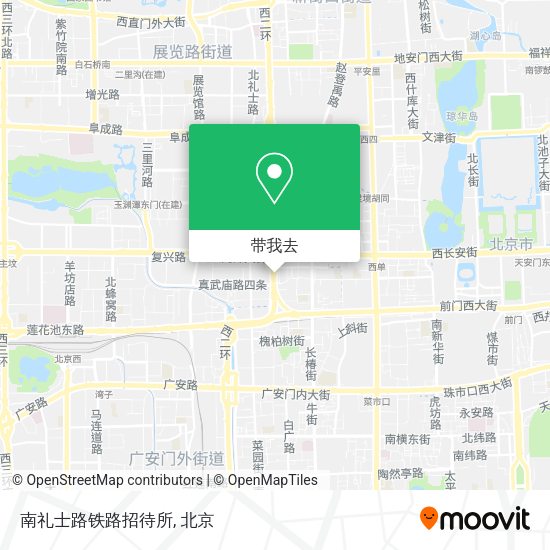 南礼士路铁路招待所地图