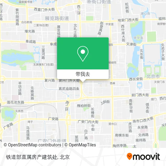 铁道部直属房产建筑处地图