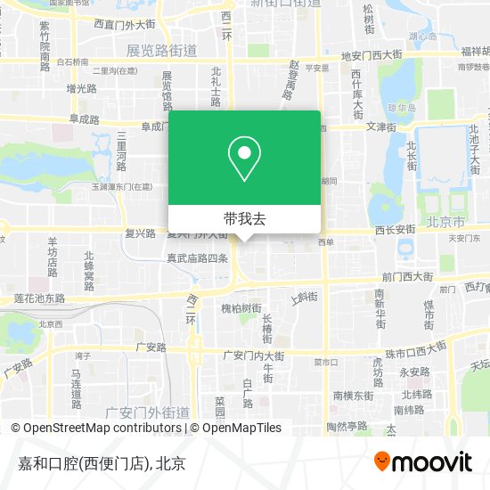 嘉和口腔(西便门店)地图