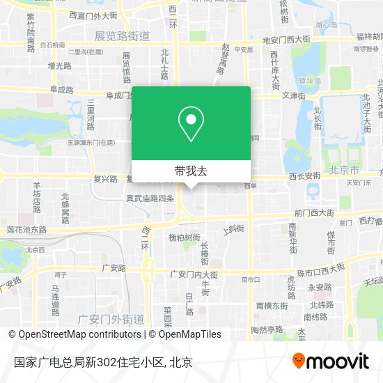 国家广电总局新302住宅小区地图