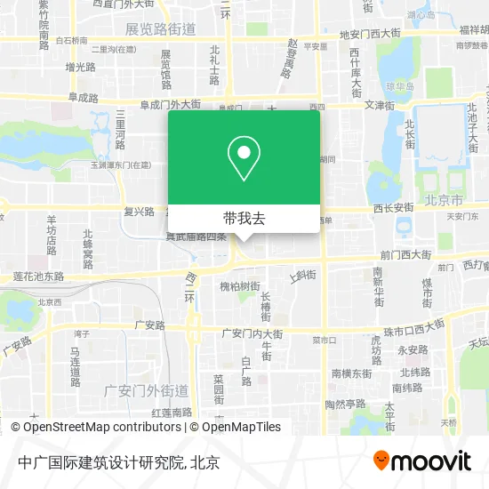 中广国际建筑设计研究院地图