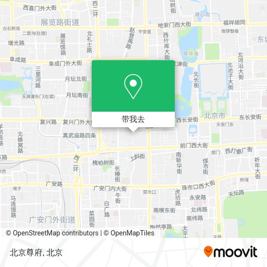 北京尊府地图
