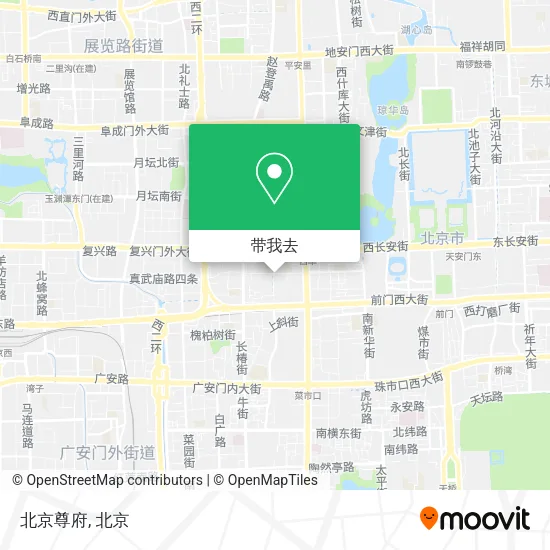 北京尊府地图