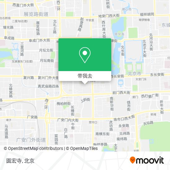 圆宏寺地图