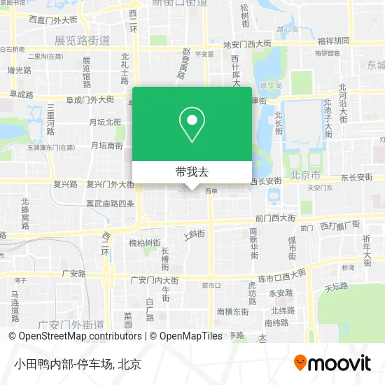 小田鸭内部-停车场地图