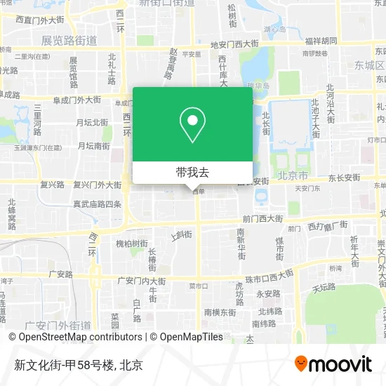新文化街-甲58号楼地图