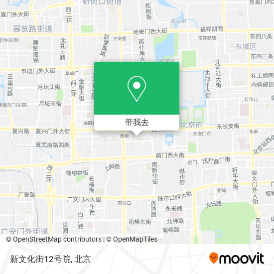 新文化街12号院地图
