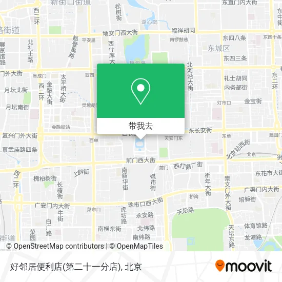 好邻居便利店(第二十一分店)地图