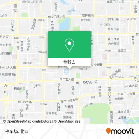 停车场地图
