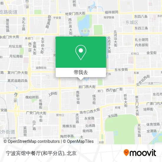 宁波宾馆中餐厅(和平分店)地图