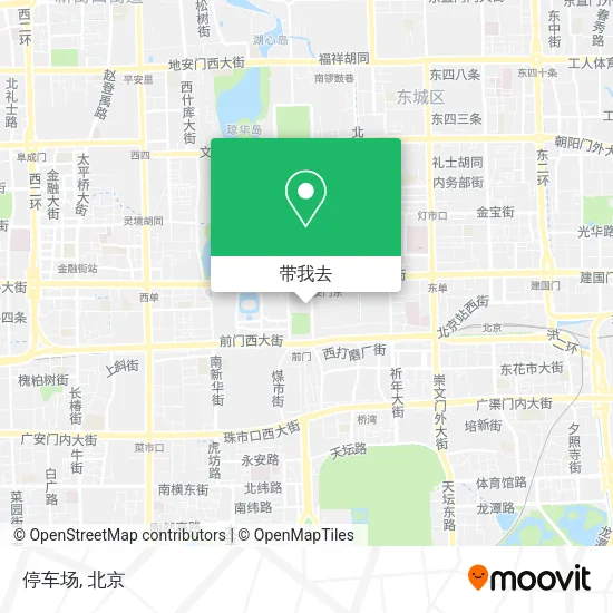 停车场地图