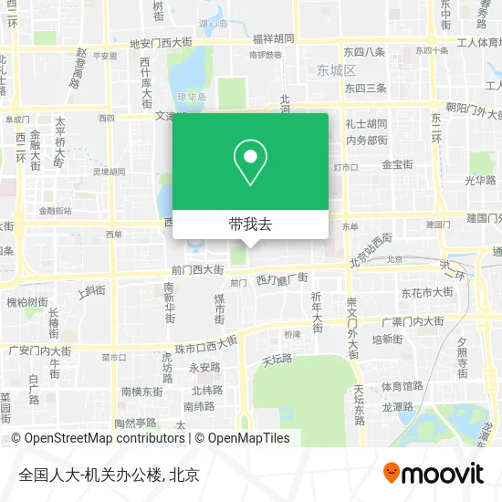 全国人大-机关办公楼地图