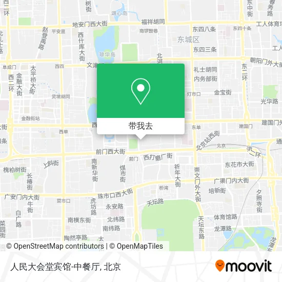 人民大会堂宾馆-中餐厅地图