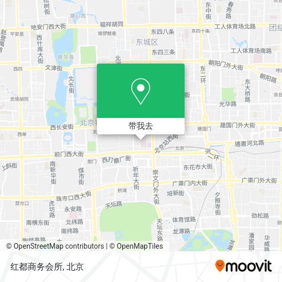 红都商务会所地图