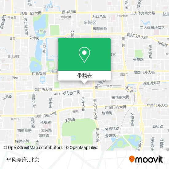 华风食府地图