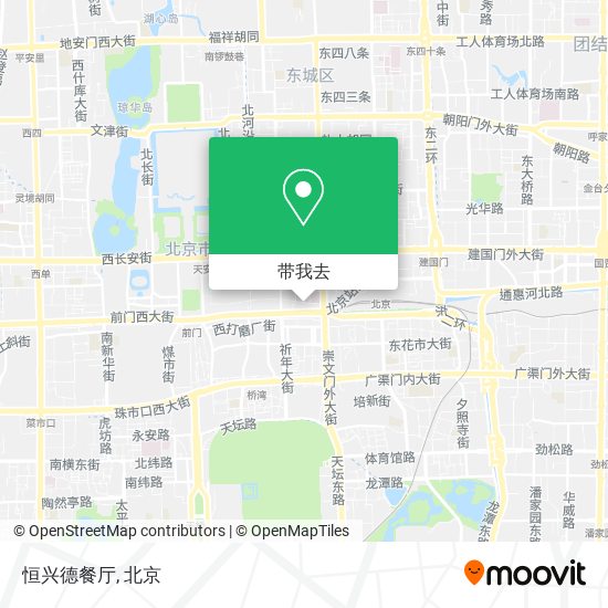 恒兴德餐厅地图