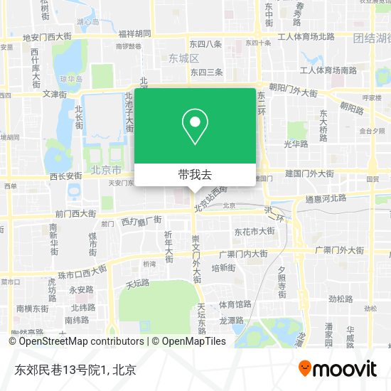 东郊民巷13号院1地图