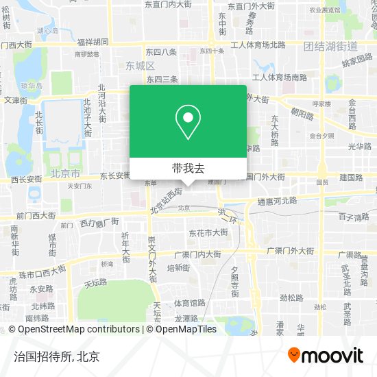 治国招待所地图