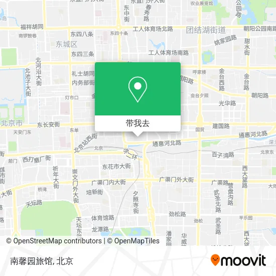 南馨园旅馆地图