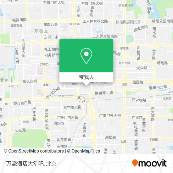 万豪酒店大堂吧地图