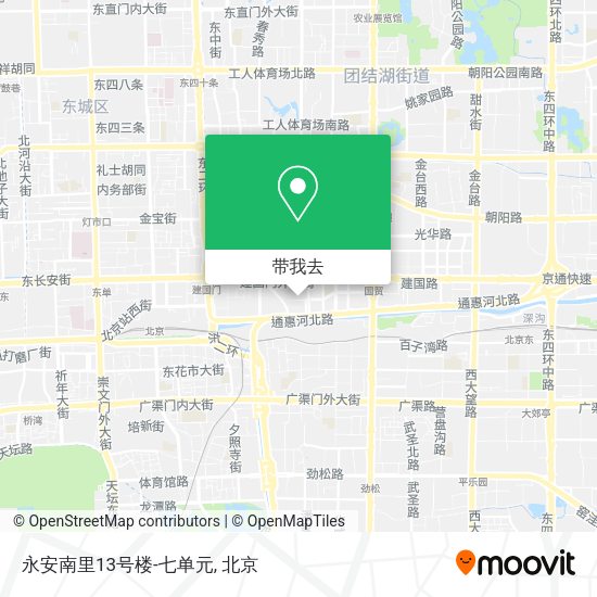 永安南里13号楼-七单元地图
