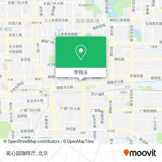 观心园咖啡厅地图